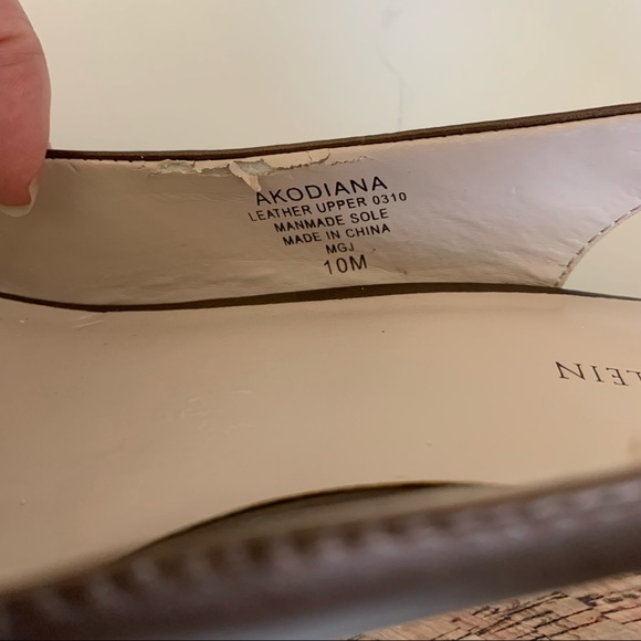 Anne Klein Akodiana Peep-toe Wedge Sandal - Picture 7 of 8